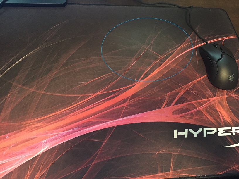 Mousepad - HyperX Fury S XXL - Wear